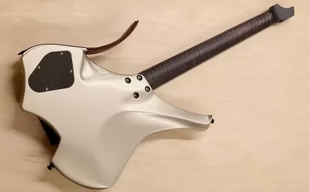 McLaren Speedtail Inspired One-Off Guitar: A Fusion of Luxury, Speed, and Music