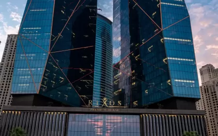 Immerse Yourself in a Multisensory Journey with Rixos Premium's Hybrid Xperience Lobby Installation