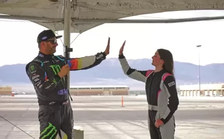 Lia Block Takes Her Dad's Escort Cosworth Rallying After Winning ARA 2WD Title