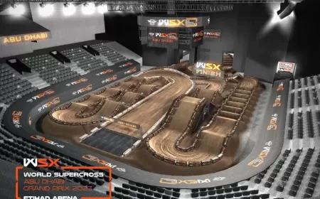 Etihad Arena set to transform into epic supercross dirt track ahead of World Supercross Abu Dhabi Grand Prix