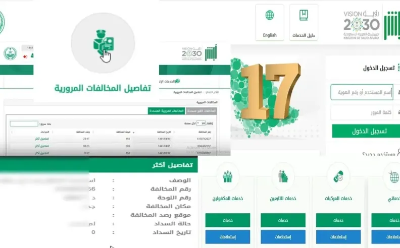 الاستعلام عن المخالفات المرورية في السعودية
