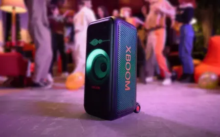 استمتعوا بأجمل النغمات مع أصدقائكم خلال رحلاتكم الخارجية مع مكبرات صوت LG XBOOM