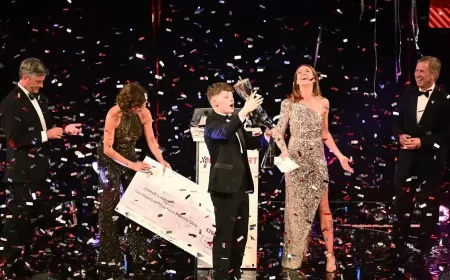 Joseph Loake wins the 2023 Aston Martin AUTOSPORT BRDC Young Driver of the Year Award