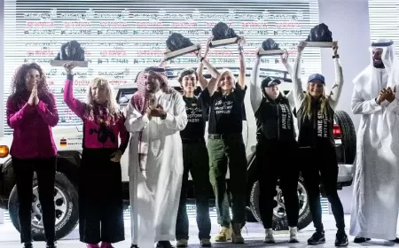 Women-only Rally Jameel Comes to a Celebratory End in Al-Qassim