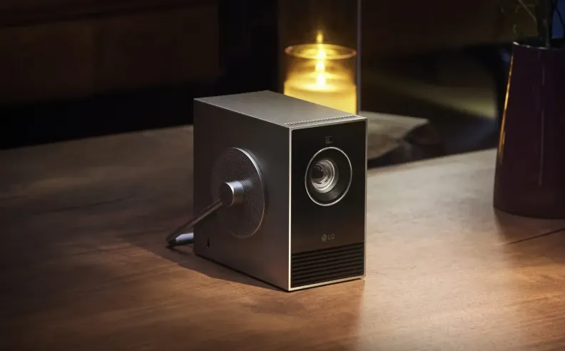 الابتكار في تصميم LG CineBeam Qube