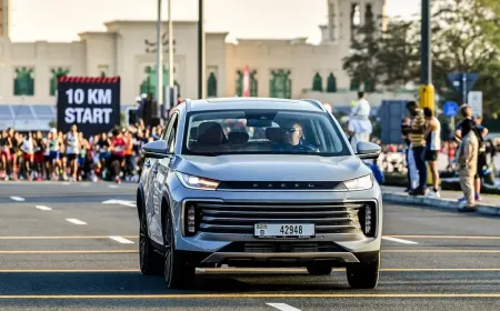 إكسيد من الغرير الراعي الرسمي للسيارات في ماراثون دبي 2024