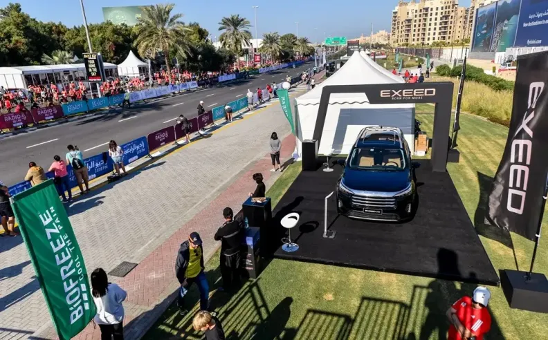 الدور البارز لشركة إكسيد في ماراثون دبي