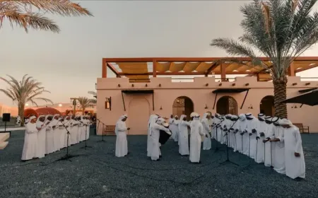 قرية ليوا تختتم فعالياتها الشتوية باحتفال استثنائي ليلة رأس السنة