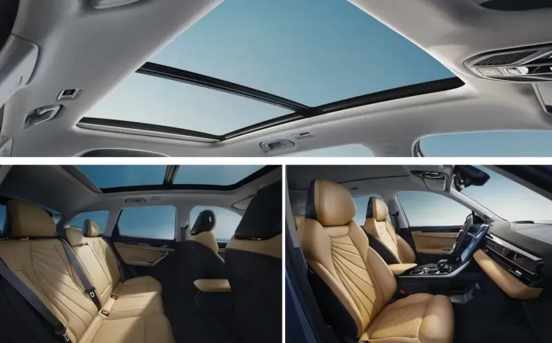 تصميم جيلي ستارراي 2024 الجديدة الداخلي وتقنياتها