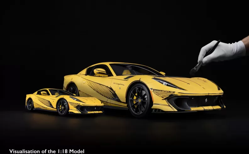 The Real Ferrari 812 Competizione Tailor Made Art 