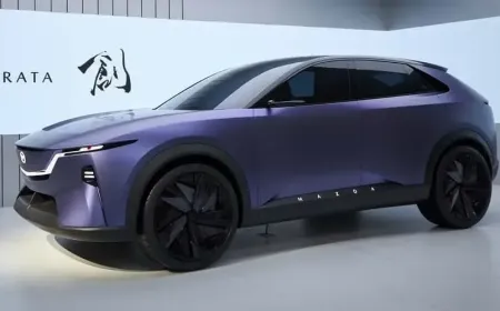 مازدا تقدم اس يو في أراتا الكهربائية بالكامل في معرض الصين الدولي للسيارات