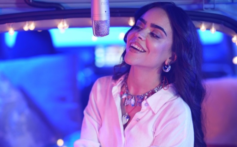 Albe Blue Celebrates Her Beloved Blue Chevrolet Groove