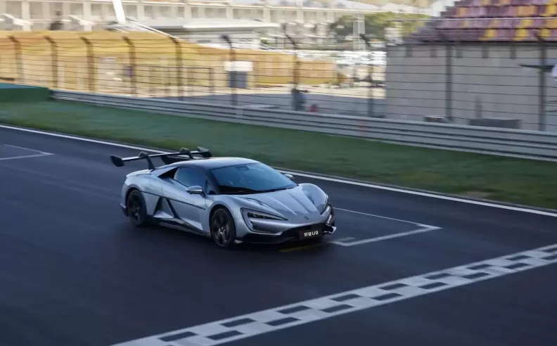 Iconic Testing Yangwang U9 EV Supercar Hits The Nurburgring
