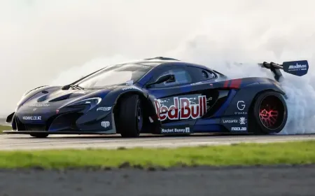 ماكلارين P1 GTR دريفت 