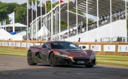 النسخة الحصرية من ريماك نيفيرا تشق طريقها لدولة الإمارات بعد مشاركتها البارزة بمهرجان جودوود للسرعة