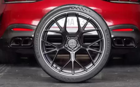 It Took Michelin Three Years to Develop a Set of Tires for the AMG GT