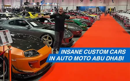 Video: Our Journey Through Auto Moto Abu Dhabi 2024 and the Art of Car Customization
