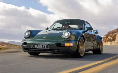 عودة الأسطورة الكلاسيكية بالكهرباء: إيفيراتي تُعيد إحياء بورشه 911 RSR