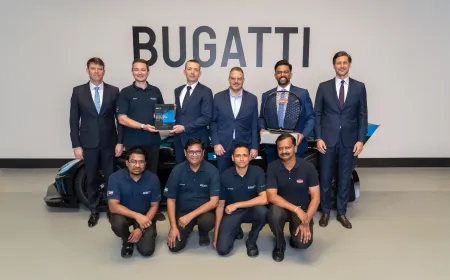 بوغاتي الامارات تحصد جائزة افضل شريك خدمة في العالم للعام 2024‎