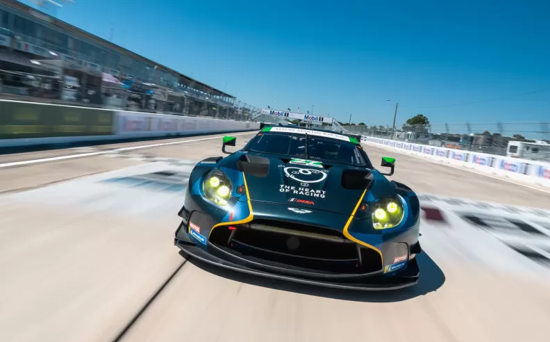 Aston Martin Vantage GT3 Races at Long Beach, Paul Ricard, and Japan