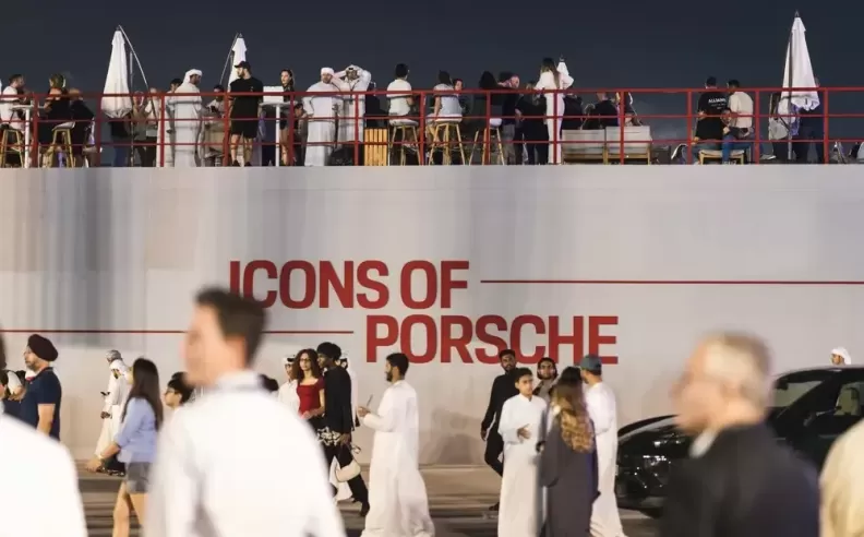 Artistic Vibes and an Iconic Location for Porsche Festival in Dubai