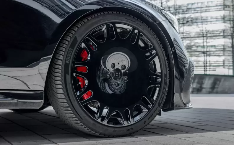 Brabus Platinum Edition Wheels and Springs for AMG E 53