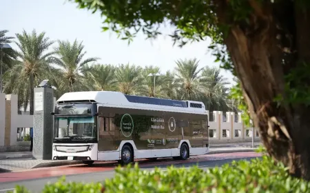 عبداللطيف جميل للسيارات تشارك في تجربة الحافلات الهيدروجينية في مكة المكرمة