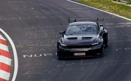 فورد موستانج GTD تكسر رقمها القياسي على حلبة نوربورغرينغ!