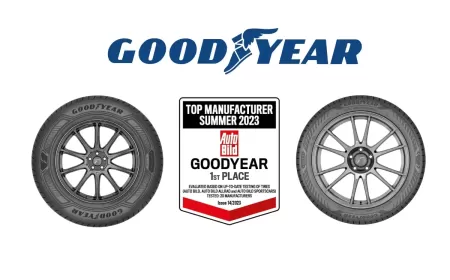 GOODYEAR RETAINS AUTO BILD SUMMER TIRE MANUFACTURER OF THE YEAR AWARD
