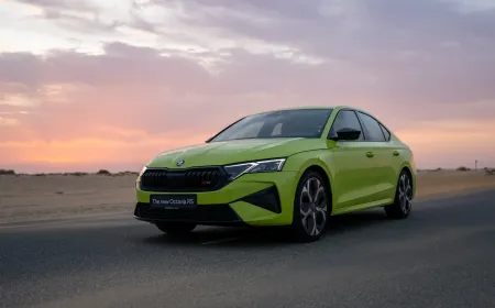 شكودا تطرح أوكتافيا الجديدة في الشرق الأوسط لترقي القيادة اليومية