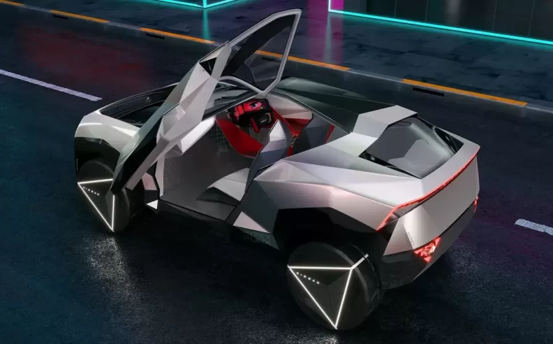 Futuristic Look With Hyper Punk Flair