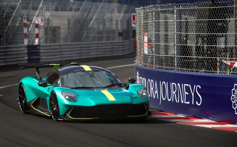 Valhalla roars to life in Monaco as Alonso showcases Aston Martin’s next-generation supercar