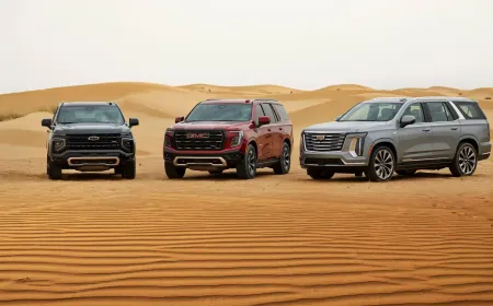 جنرال موتورز الشرق الأوسط توفر المجموعة الأشمل من المركبات الكهربائية ضمن قطاع السيارات