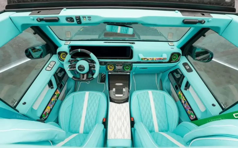 جي كلاس من مانسوري: ترف وفن