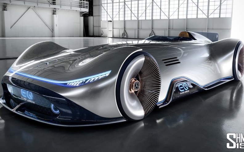 Mercedes Vision EQ Silver Arrow