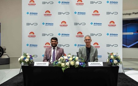 BYD and Al-Futtaim Electric Mobility Sign Landmark MoU with Safeline Group to Accelerate Logistics Fleet Electrification in the UAE