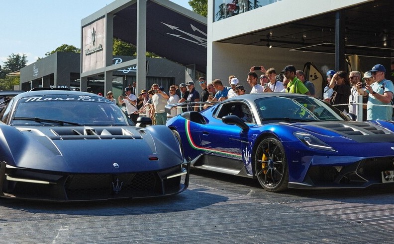 The Roar of the GT2 Stradale Electrifies Goodwood