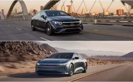 Lucid Air vs Mercedes EQS 2025 in the UAE: Which One Truly Leads Luxury EVs?