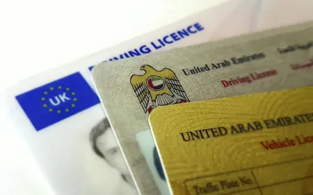 كيف تحصل على رخصة قيادة دولية في أبوظبي: دليلك الشامل للسفر براحة وقانونية