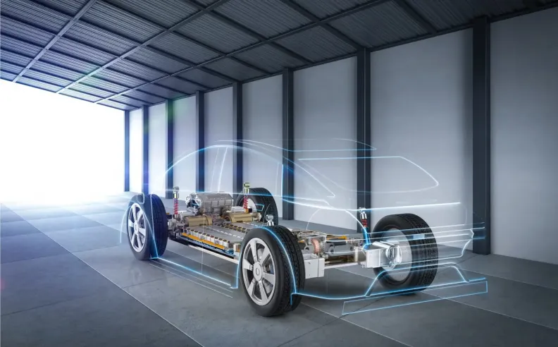 استبدال بطارية السيارة الكهربائية