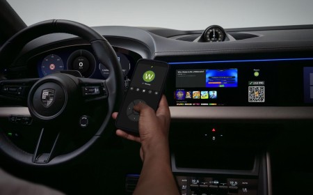 Porsche adopts in-car gaming with AirConsole