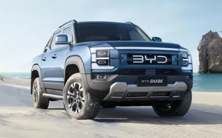 New BYD Shark 6 Plug in Hybrid Pick Up Lands in the UAE