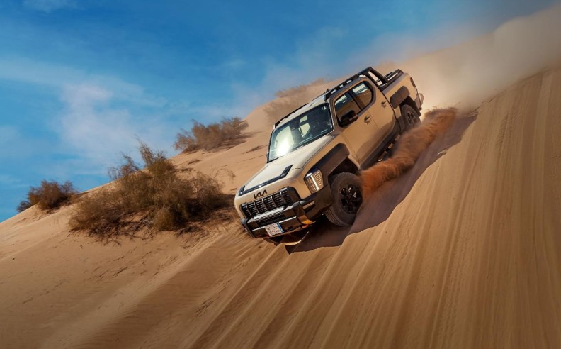 Kia Tasman’s Exclusive Desert Driving Experience