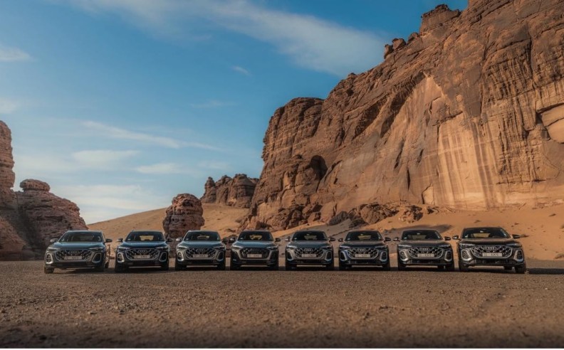 Audi Q5 Concludes 2,300 km Journey from AlUla to Dubai
