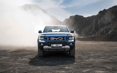 الفطيم BYD الإمارات تكشف النقاب عن شاحنة BYD Shark 6