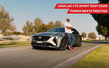 Cadillac CT5 350T 2025 Test Drive in the UAE: Power Meets Prestige