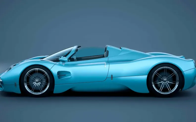 فكرة المشروع: عقار فائق الفخامة برؤية سيارات السوبركار