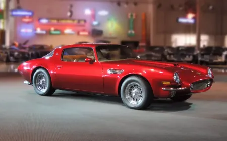 قصة البونتياك فايربيرد السرية بمحرك فيراري V12