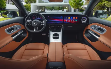 مرسيدس تكشف الجيل الجديد من GLB بثلاث شاشات وسبعة مقاعد
