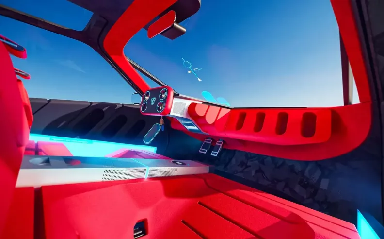 بيجو تبتكر عجلة قيادة مستطيلة 